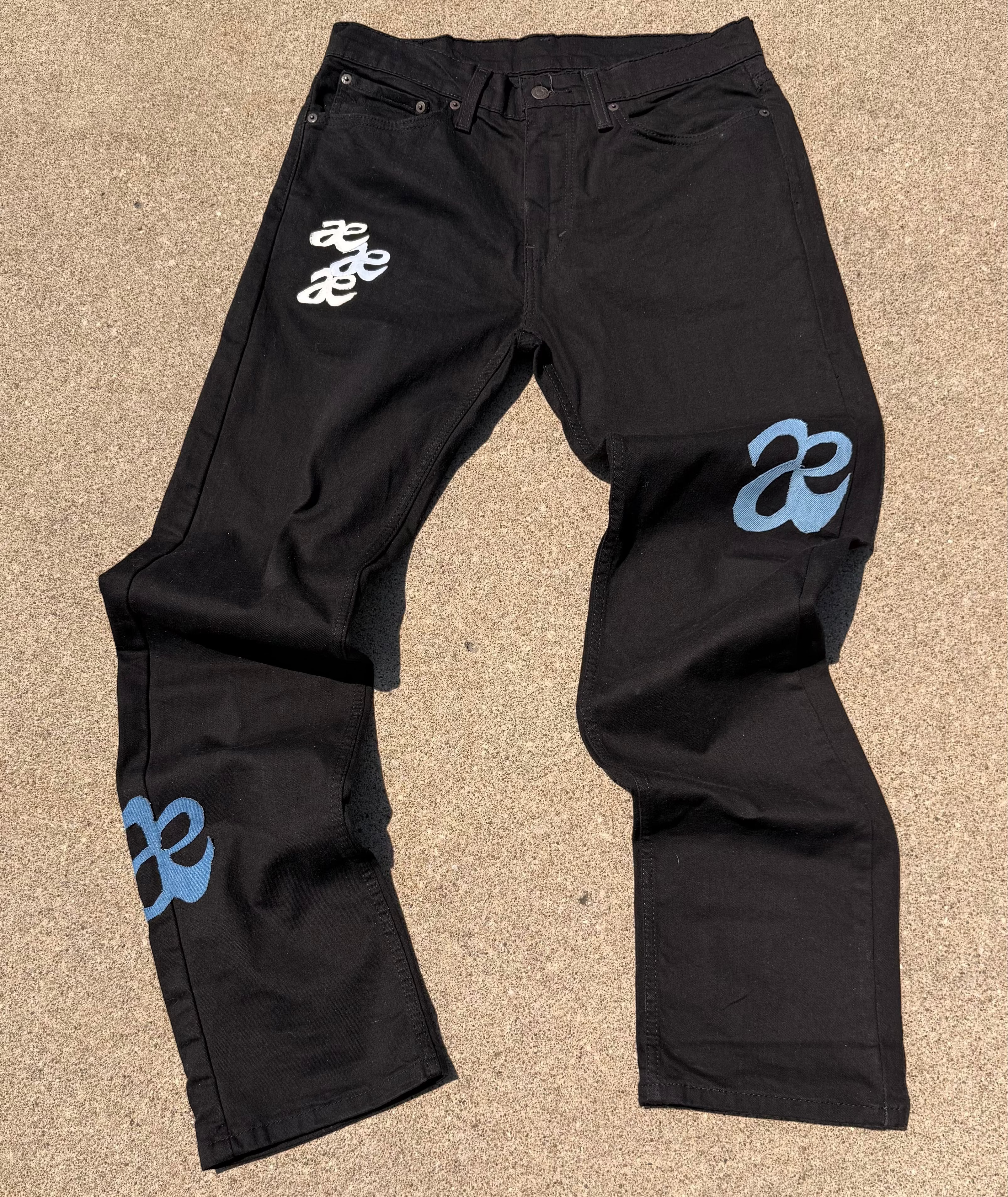 AE Glyph Noir Denim